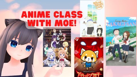 Anime Japanese class visual